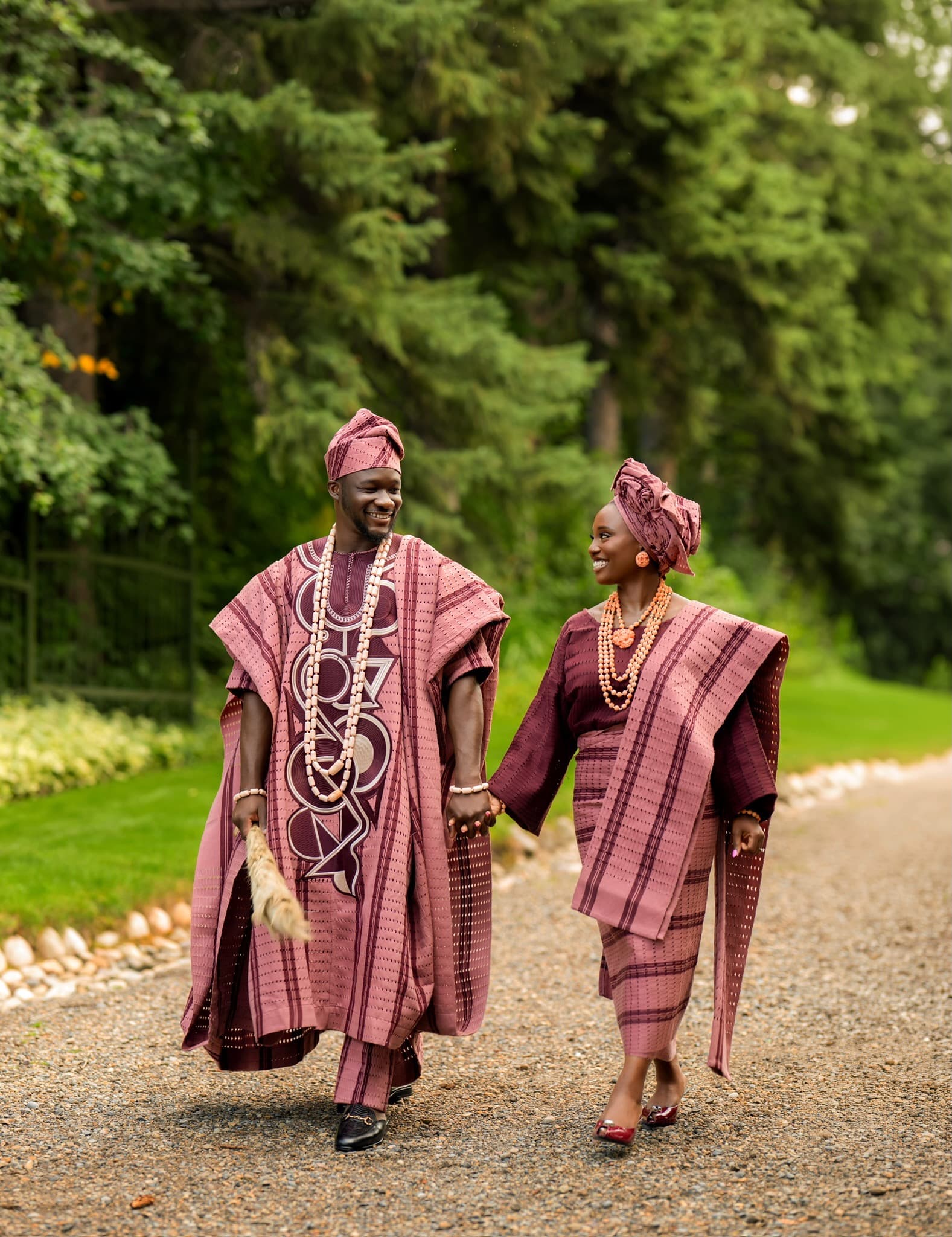 A favourite moment from Juwon and Femi's story
