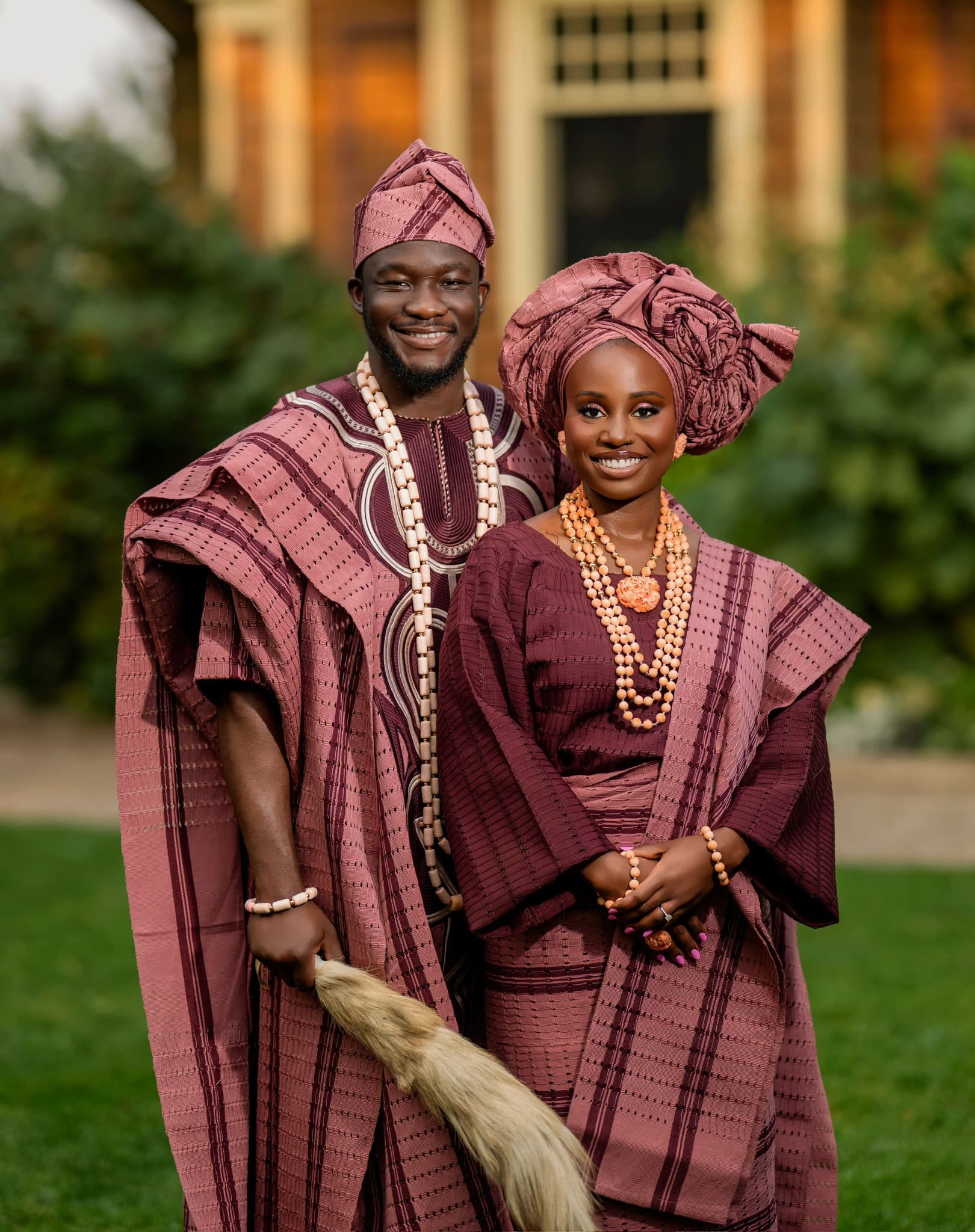 A favourite moment from Juwon and Femi's story