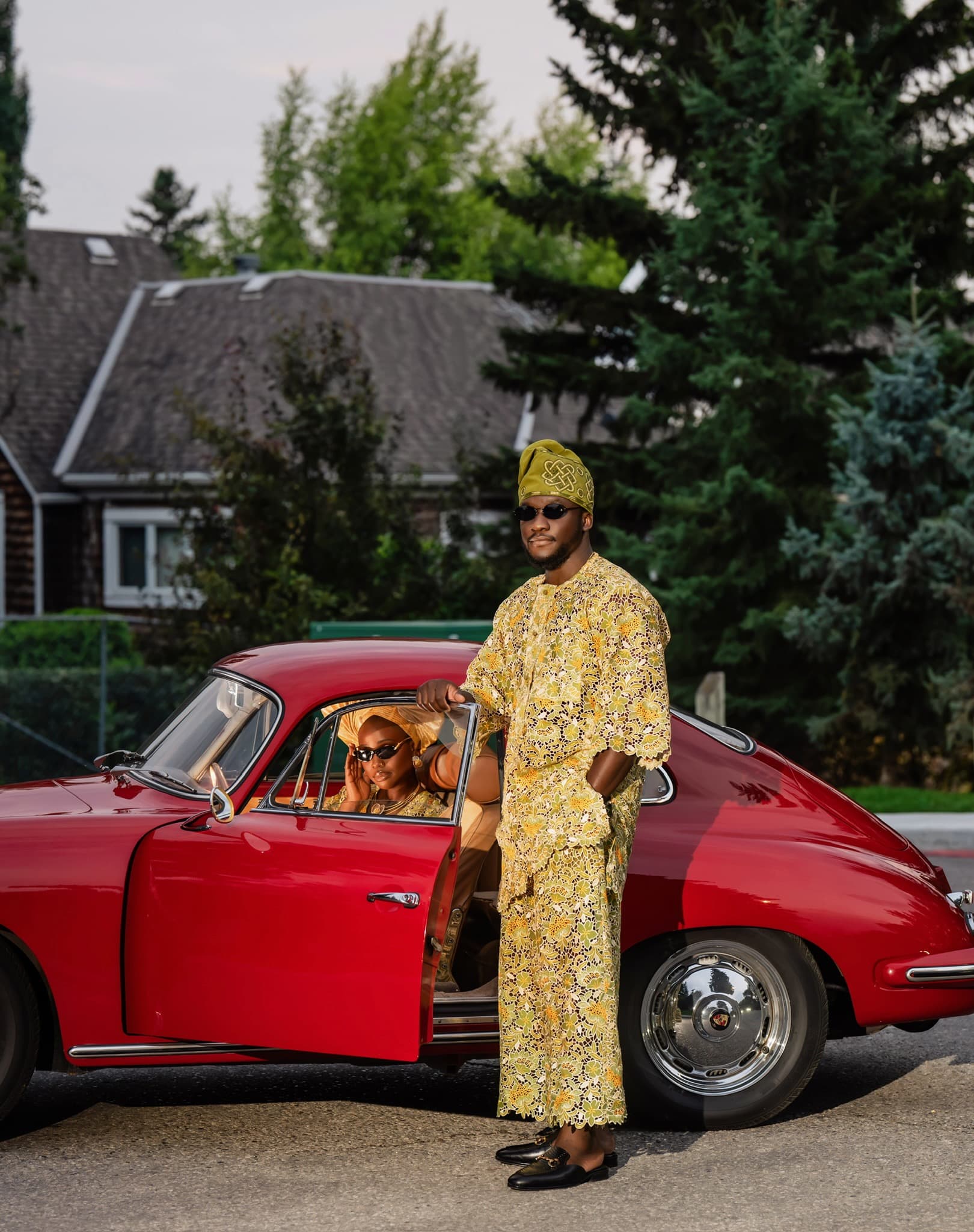 A favourite moment from Juwon and Femi's story
