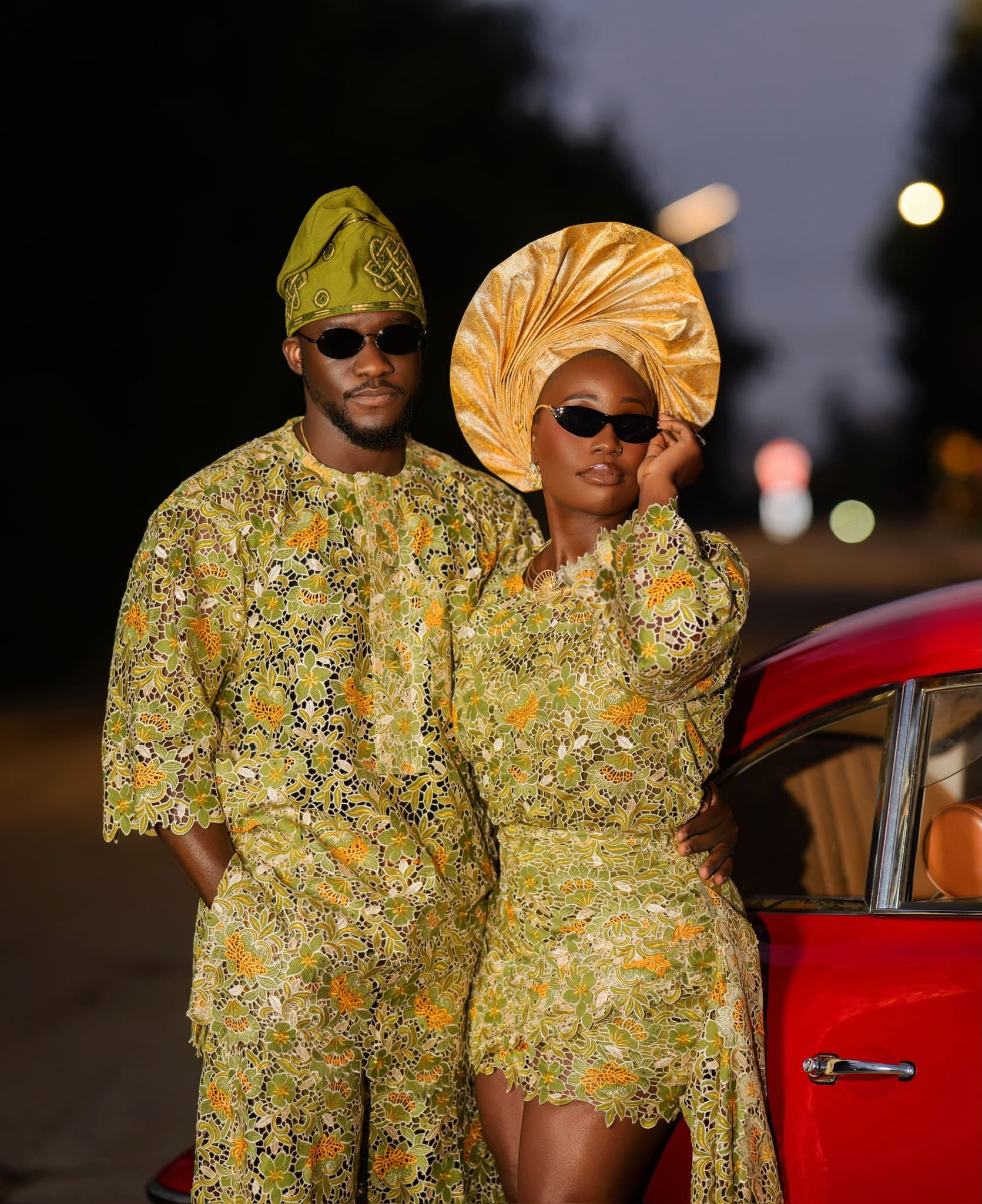A favourite moment from Juwon and Femi's story